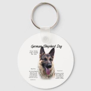 Chaveiro Design de Histórico de Cachorro german shepherd (s