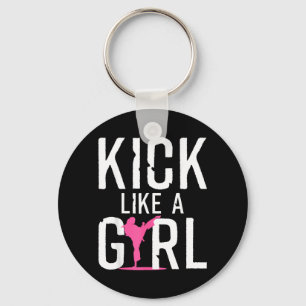 Chaveiro Design de Karatê Fofo para Meninas Mulheres Crianç