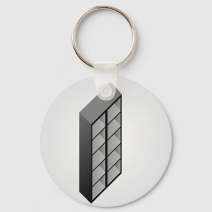 Chaveiro Design de madeira simples da estante