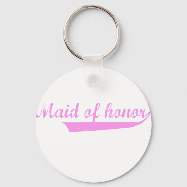 Chaveiro design de "Madrinha de casamento" fofo (Frente)