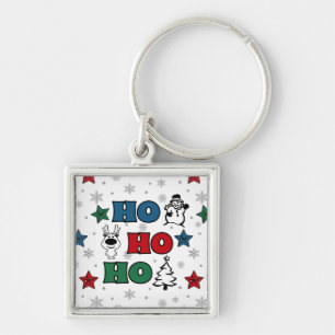 Chaveiro Design de Natal Ho-Ho