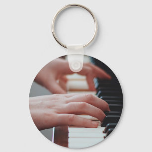 Chaveiro Design de Piano bonito