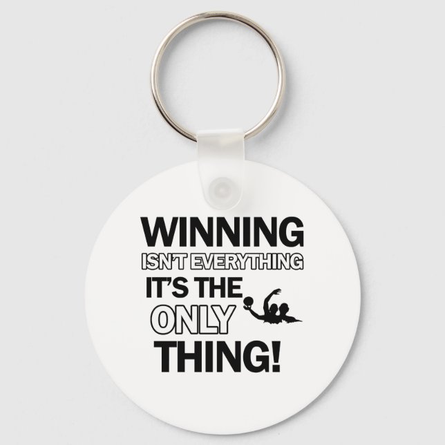 Chaveiro design de polo aquático (Frente)