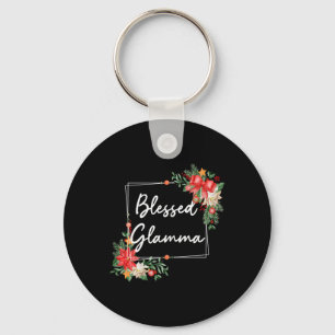 Chaveiro Design de Seta Floral Glamma Abençoada Para O Nata
