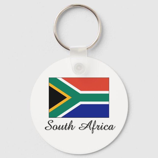 Chaveiro Design de Sinalizador da África do Sul (Frente)