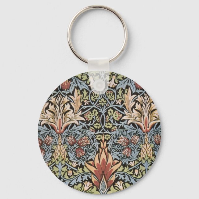 Chaveiro Design de Snakeshead por William Morris (Frente)