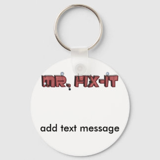 Chaveiro Design de texto De Madeira Fix-It (Com Unhas)