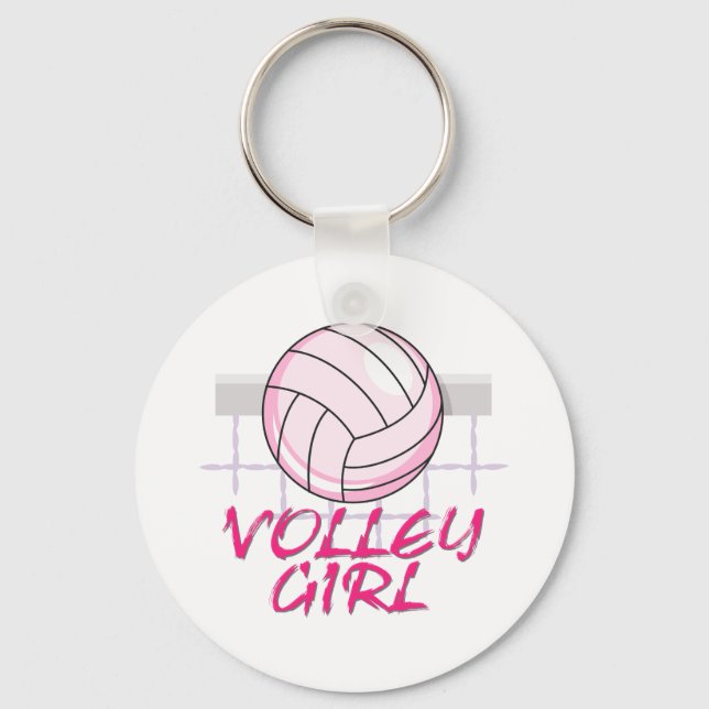 Chaveiro design de vôlei de vôlei do vale (Frente)
