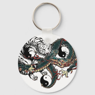 Chaveiro Design de Yin Yang