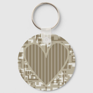 Chaveiro Design do coração