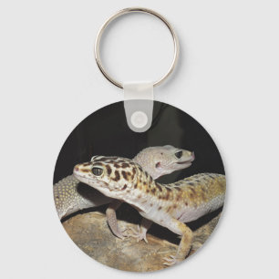 Chaveiro Design do geco do leopardo para todos os amantes