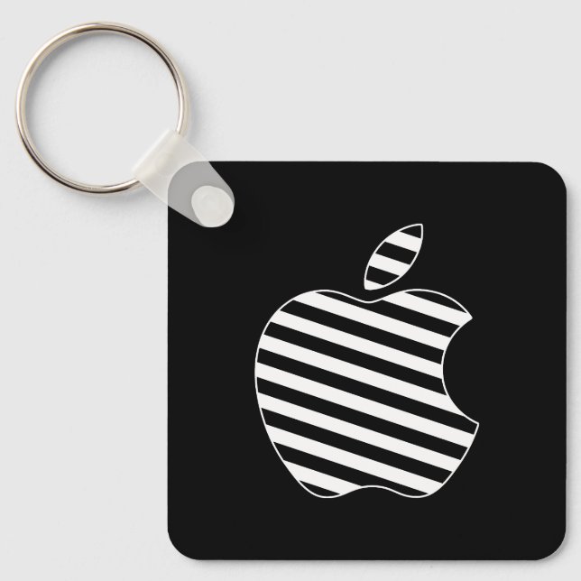 Chaveiro Design do Logotipo da Apple (Frente)