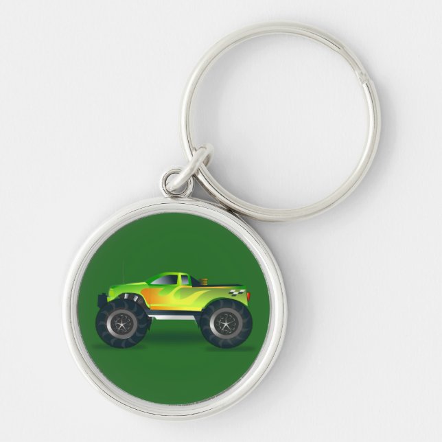 Chaveiro Design do Monster Truck Speedway-lover (Frente)