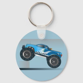 Chaveiro Design do Monster Truck Speedway-lover