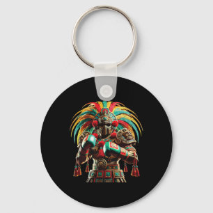 Chaveiro Design do Orgulho Inka de Esportes mexicano em Box
