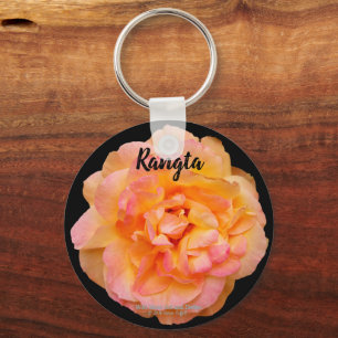 Chaveiro Design do Rosa de Corte da Flor de de Blenda Amare