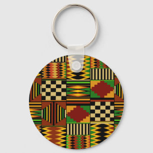 Chaveiro Design do Royal Kente Cloth Africano