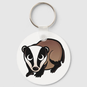 Chaveiro Design do texugo