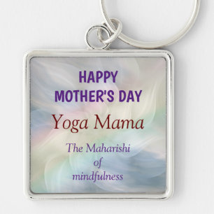Chaveiro design Feliz Dia de as mães Yoga Mama