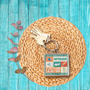 Chaveiro Design Icônica de óptica profissional