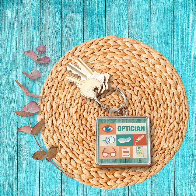 Chaveiro Design Icônica de óptica profissional (Criador carregado)
