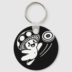 Chaveiro Design Legal de Disco de Golfe, Cogumelo Fofo Disc