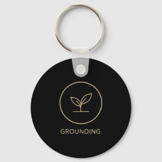 Chaveiro Design Minimalista de Enraizamento Amante da Natur