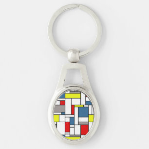 Chaveiro Design mondrian
