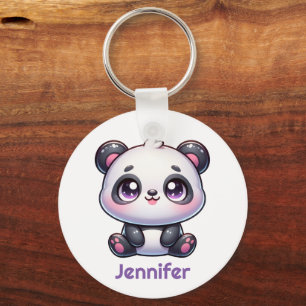 Chaveiro Design Personalizado Adorável Kawaii Panda