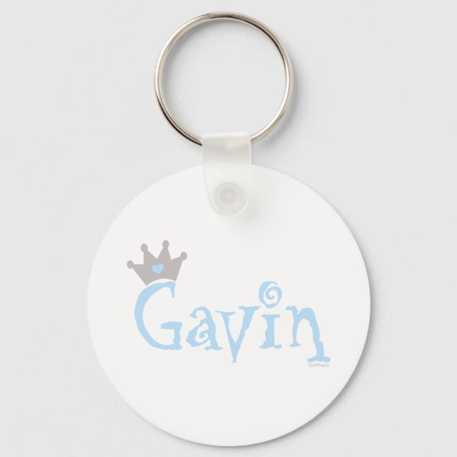 Chaveiro Design Personalizado - Gavin (Frente)
