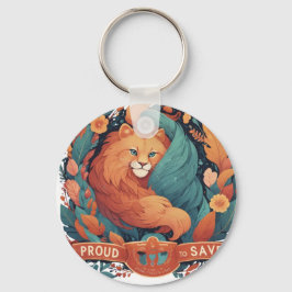 Chaveiro "Design unique de stéthoscope en forme de cœur