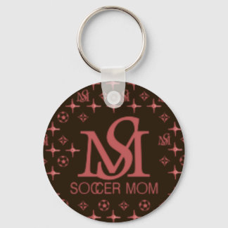Chaveiro Designer Soccer Mãe (castanho/rosa)