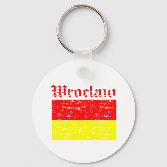 Chaveiro Designs da cidade de Wroclaw (Frente)