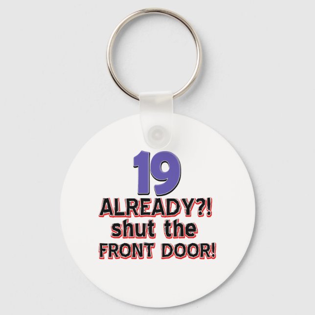 Chaveiro designs de 19 anos (Frente)