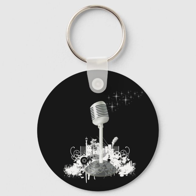 Chaveiro Designs de Música Riyah-Li (Frente)