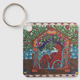 Chaveiro designs de noivas étnicas (índias)
