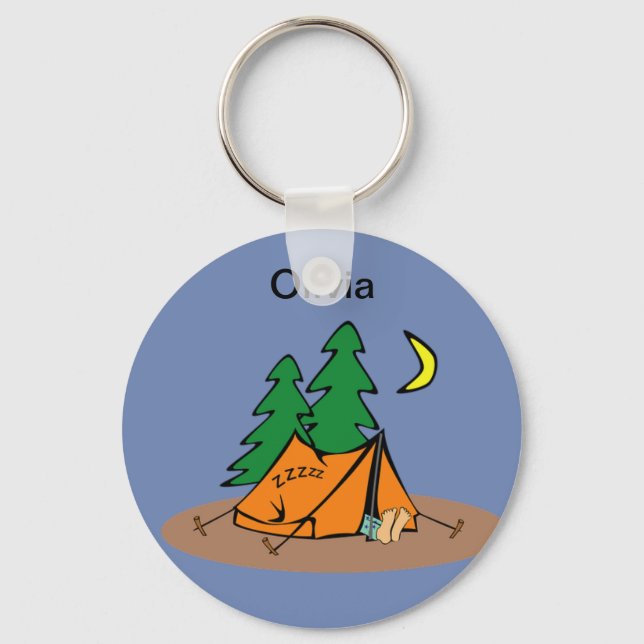 Chaveiro Designs de Peixes Inchados ™ (Frente)