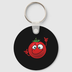 Chaveiro Designs Engraçados De Tomate Para Homens Mulheres 