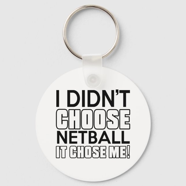 Chaveiro Designs NETBALL (Frente)