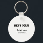 Chaveiro Despedida de solteiro do padrinho adicionar nome d<br><div class="desc">design</div>