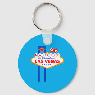 Chaveiro Despedida de Solteiro em Vegas Casado em Vegas Noi
