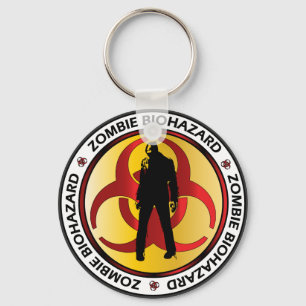 Chaveiro Desperdício do Biohazard do zombi