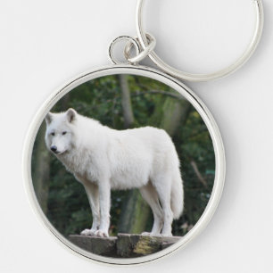 Chaveiro Destino animal do amor da paz da natureza do lobo