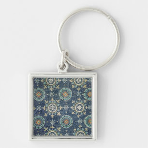 Chaveiro Detalhe da decoração floral do vault