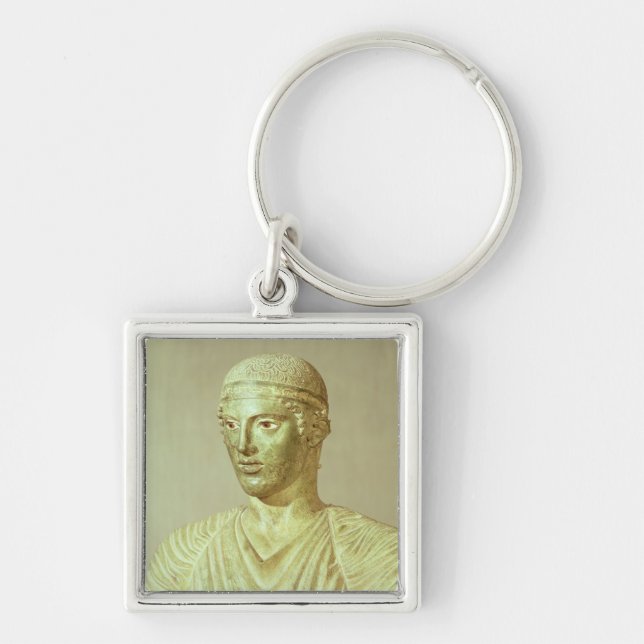 Chaveiro Detalhe do Charioteer de Delphi, c.470 BC (Frente)
