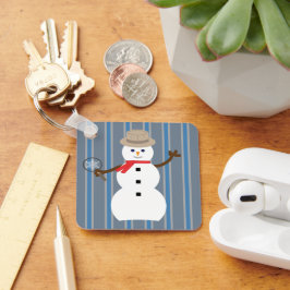 Chaveiro Detetive Snowman, divertido e Rico