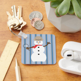 Chaveiro Detetive Snowman, divertido e Rico