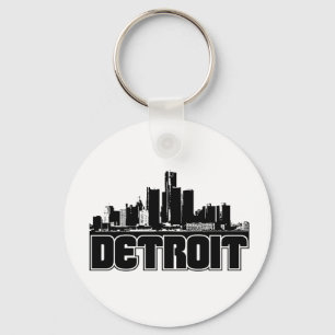 Chaveiro Detroit Skyline