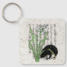 Deu o Sapo Botânico Japonês do século XVIII