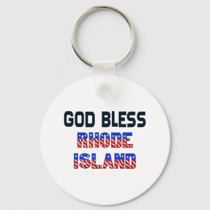 Chaveiro Deus abençoe Rhode - ilha